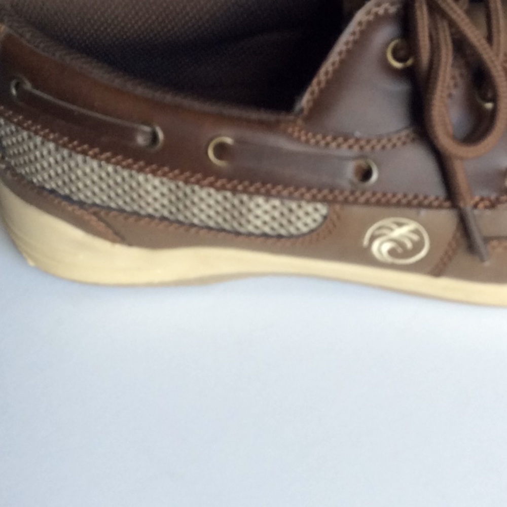 Margaritaville Brown Boat Shoes Size 8 Brown - Picture 7 of 8